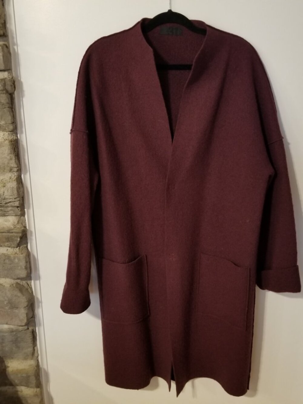 Simons LE 31 Felted Wool jacket – Minimalist Elegance in Plum (NWOT) - Picture 7 of 12